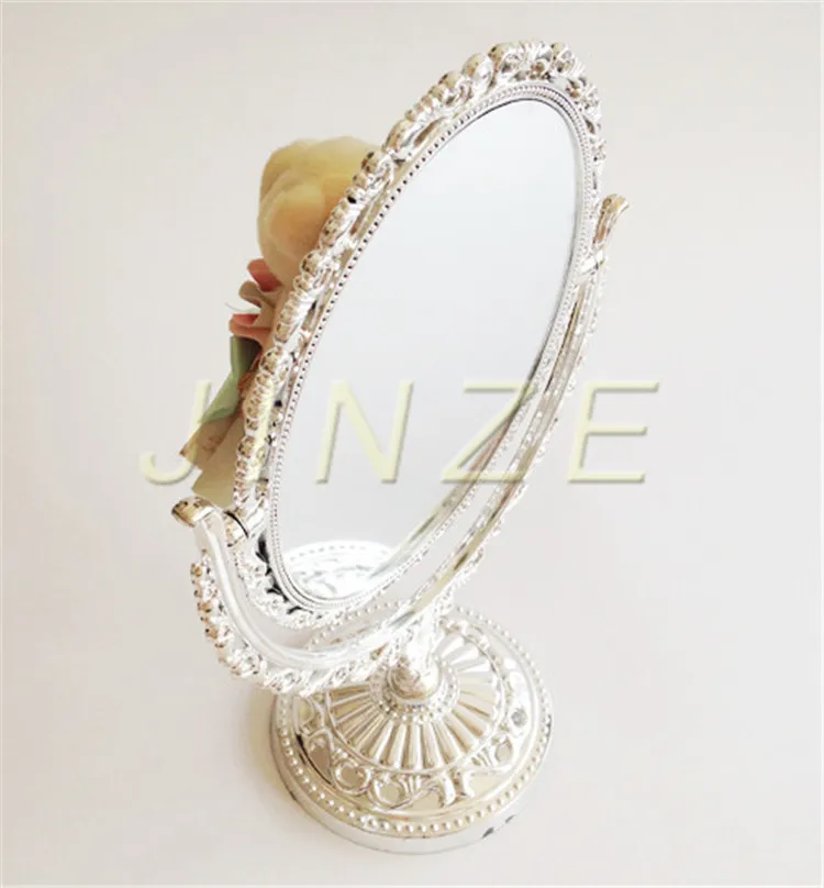 China Beautiful Pink Hand Held Mirror,Hair Salon Hand Mirror,Wedding