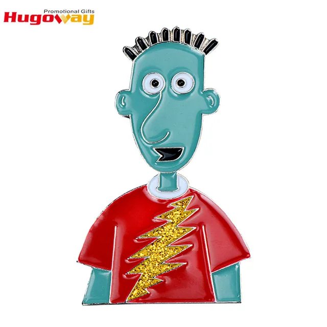 wholesale cheap custom metal soft enamel kids cartoon character
