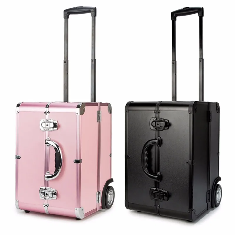 trolley cosmetic vanity case