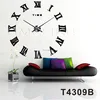 BIG Roman numerals diy wall clock stivker wholesale wall clock for decor