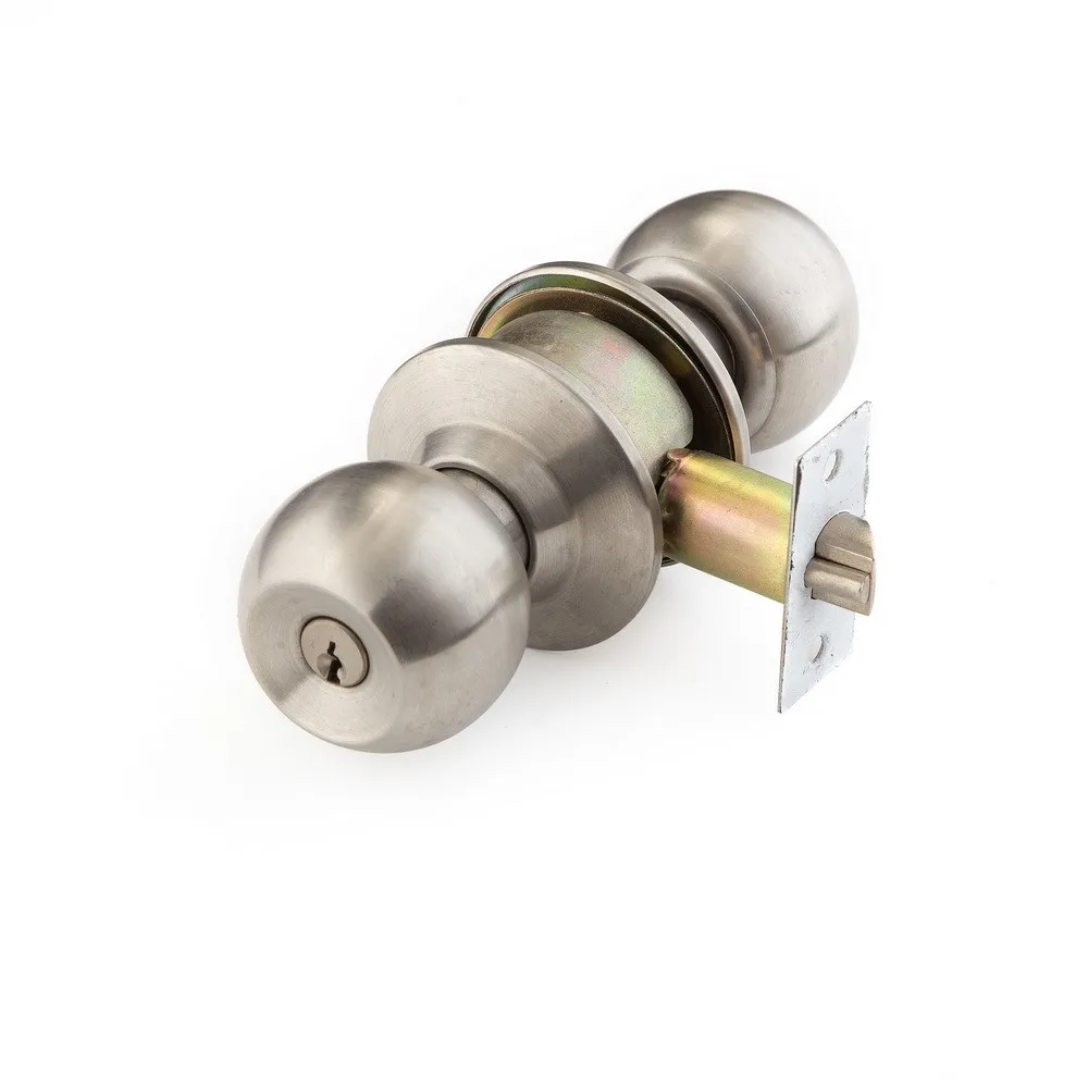 Stainless Steel Entry Privacy Passage 587 Hotel Round Knob Door Lock Buy Stainless Steel Knob