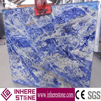 Blue marble slab