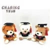 Wholesale Custom Mini Graduation Plush Teddy Bear Toy
