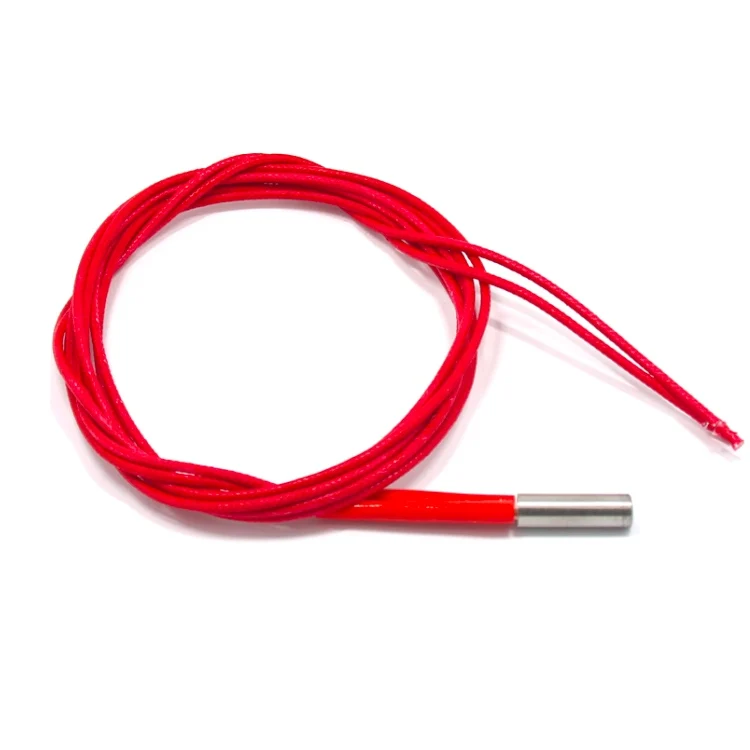 20mm Heating Tube for HotEnd Cable 3D Printer Parts 12V/24V 40W Heating Pipe Single-ended Electric Heater Elements 6