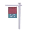 Factory Supply Vinyl PVC Plastic Real Estate Post Sign