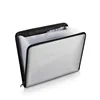 High quality Fiberglass Fireproof Document Bag Waterproof Document File Pouch Store Money Home Valuables