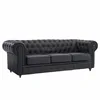 American classic country 3 seater living room sofa