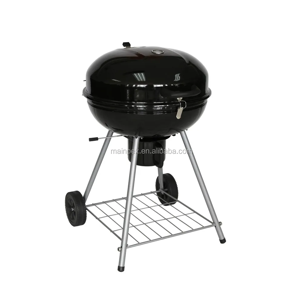 Nouvelle Bouilloire Extérieure Trident Barbecue À Charbon De Landmann GRILL CHEF Barbecue Bouilloire Noir d'été en plein