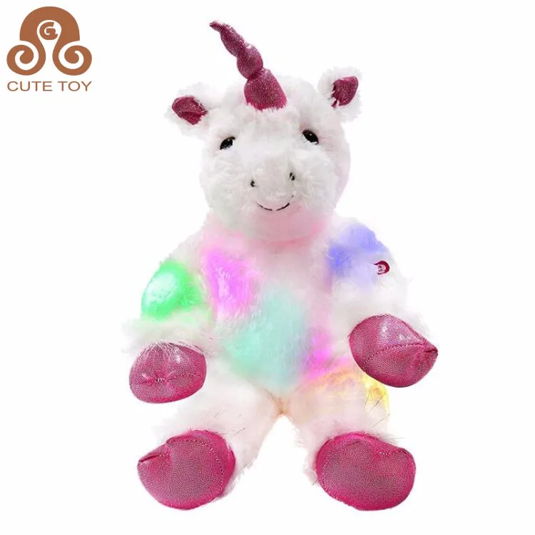 light up plush dog