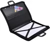 Three Different Sizes A1 A2 A3 Black Refillable Drafting Portfolio Bag PU Leather Art Portfolio