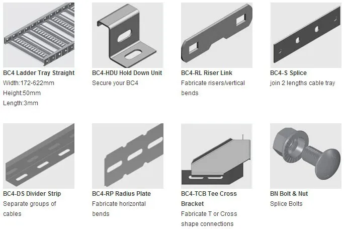 Cable Tray Ladder Riser Internal Outer Manufacture - Buy Electrical ...