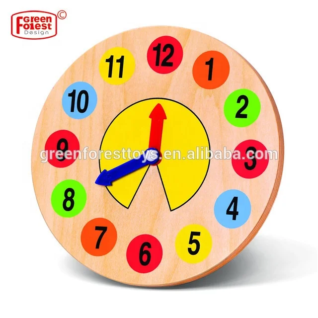 learning clock toy