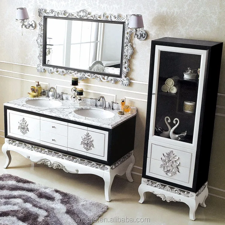 Royal Europe Palace Style Bathroom Vanity Classic Double Sink
