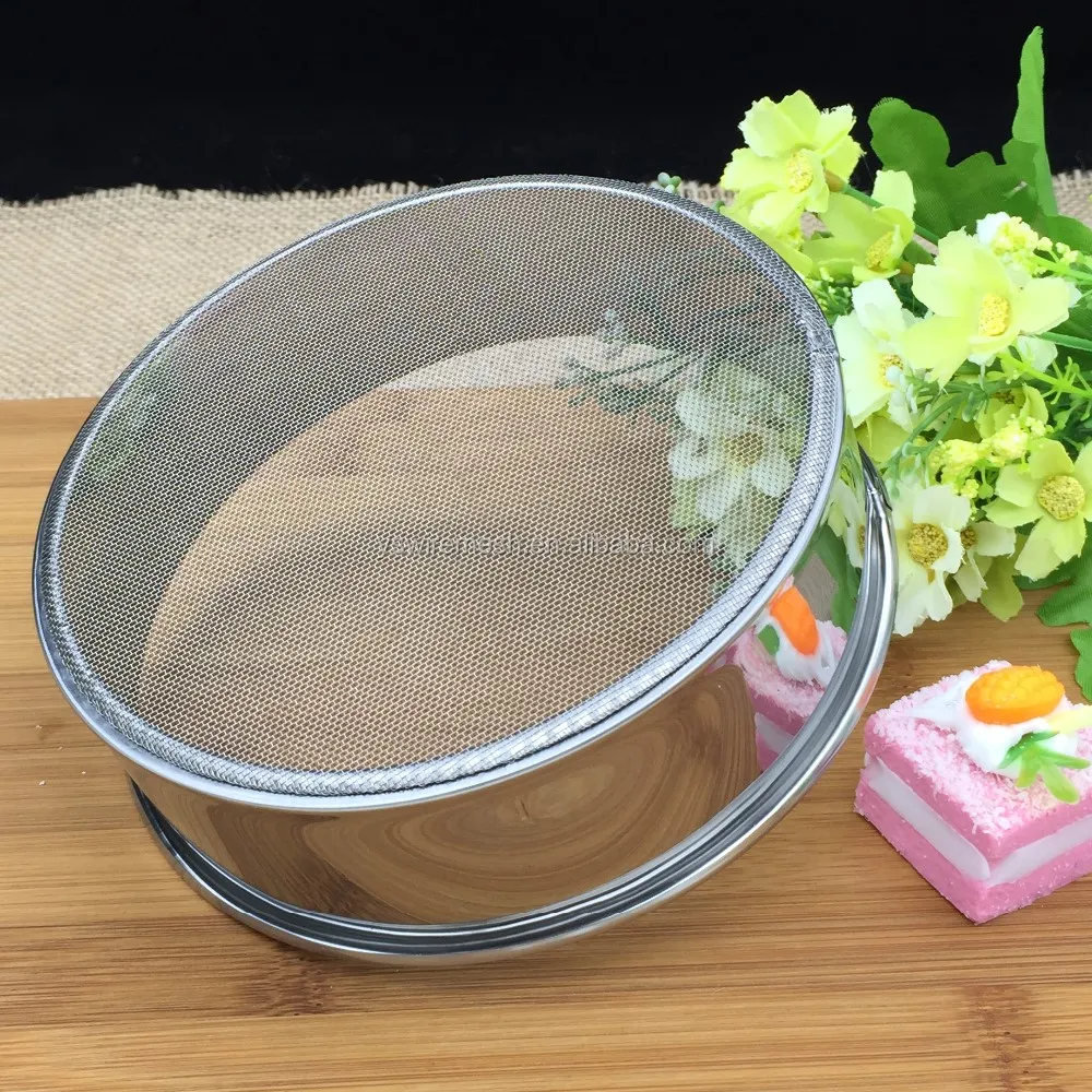 Stainless Steel Flour Seive 15cm/kitchen Sieve For Flour/kitchen Mesh ...