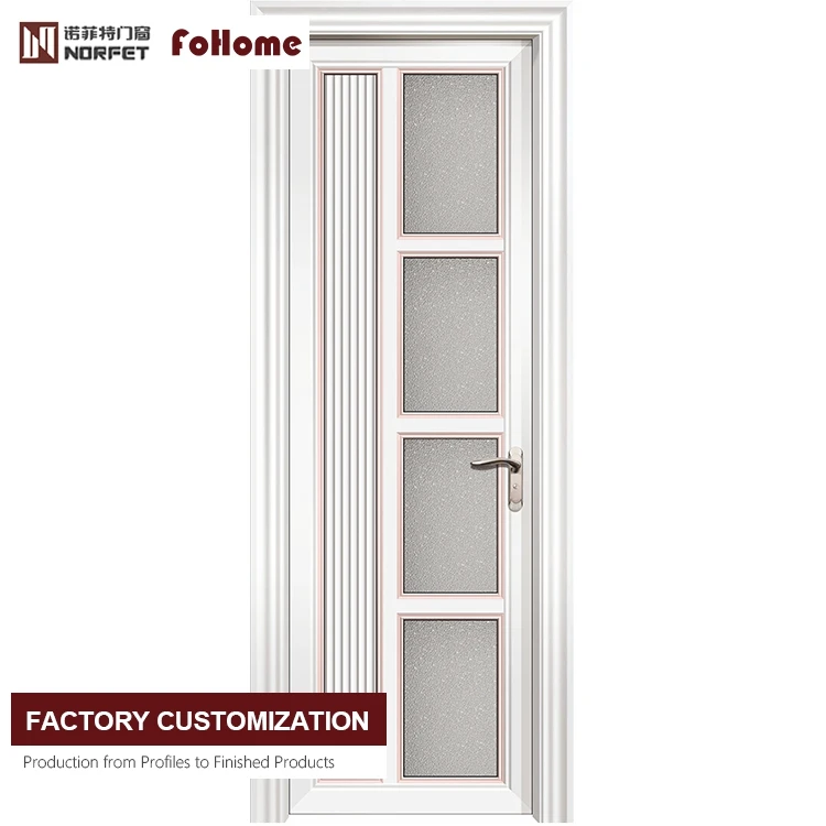 Home design aluminum alloy interior bathroom doors