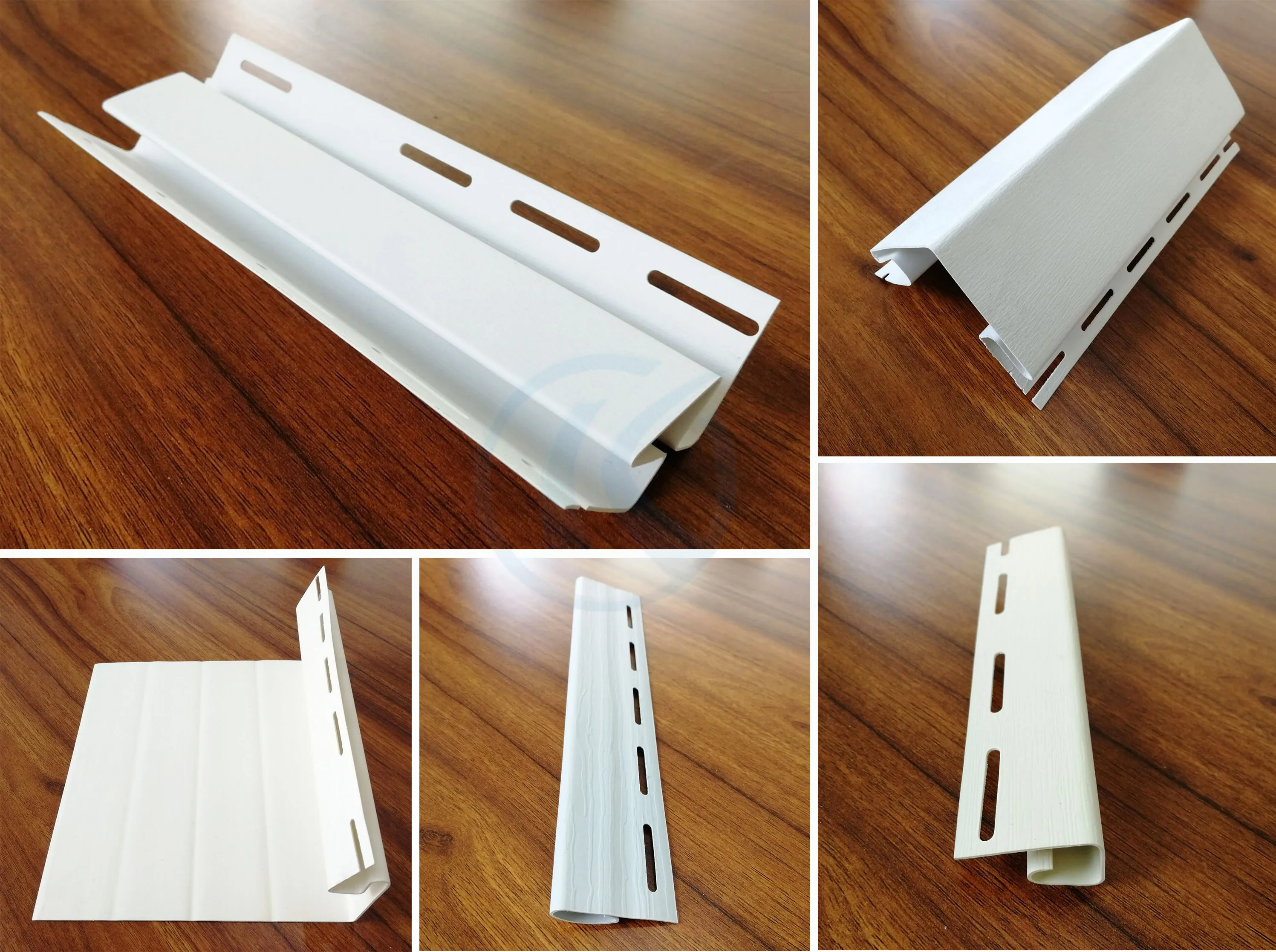 Factory Cheap Price 12inch Fireproof White Perforated Wood Grain Pvc