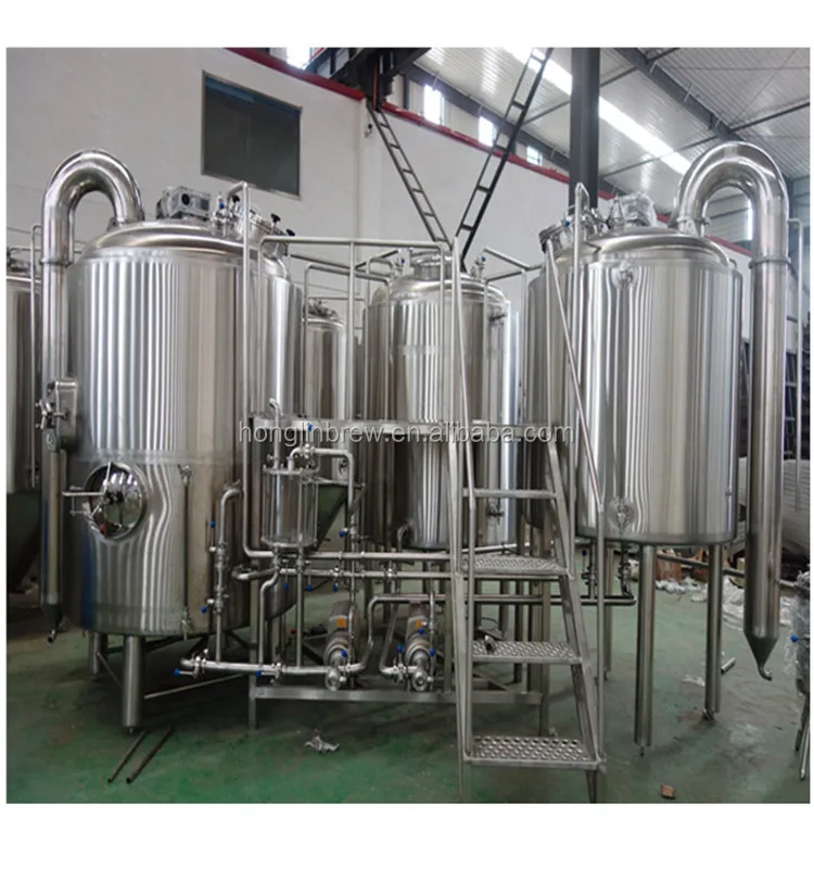 stainless steel steam brewhouse