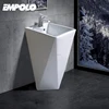 EB502 Bathroom Toilet Pedestal Pan Ceramic basin overflow cover