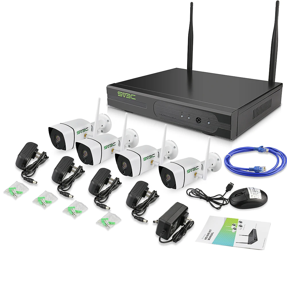 wireless ip camera nvr kit