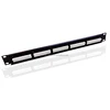 Unshielded Certified IDC Type RJ45 Modular cat6 24port utp patch panel