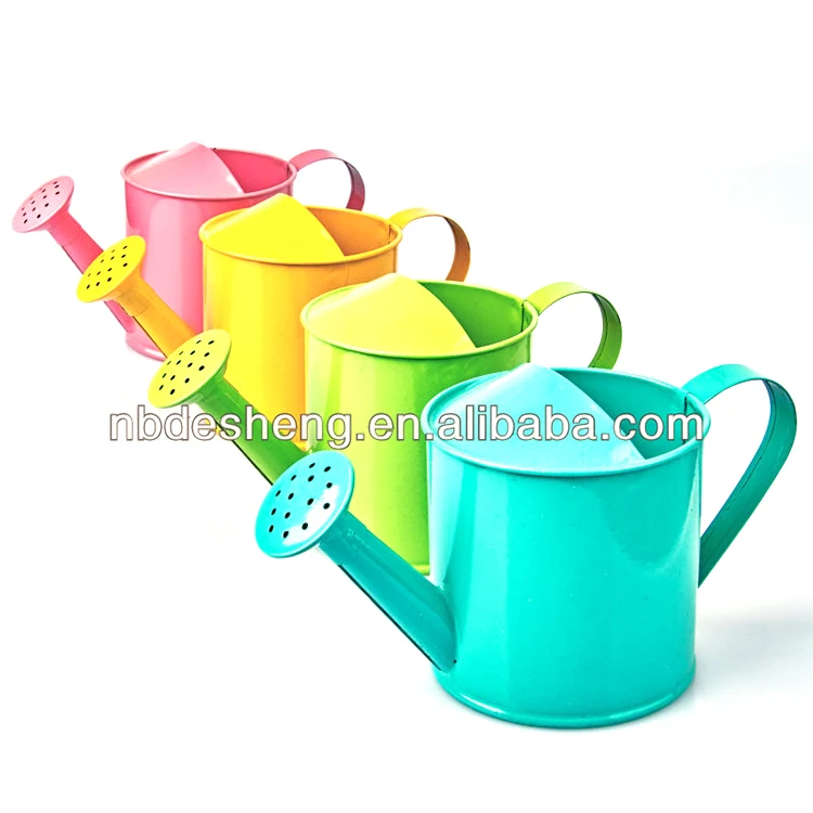 Colorful High Quality Small Metal Watering Can Cans In Bulk Buy Small