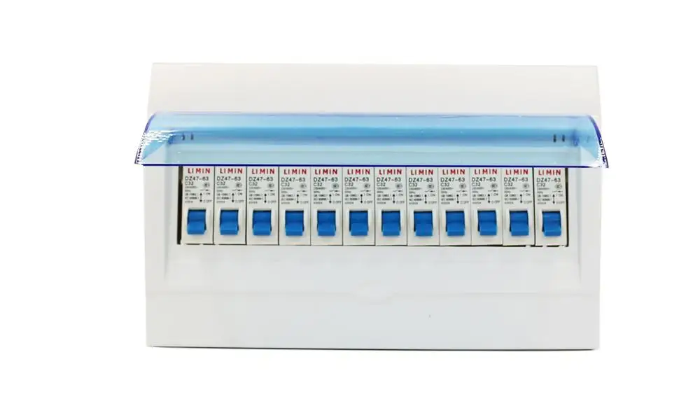 12 Way Pvc Mcb Distribution Box Panel For Water Pump Buy 12 Way