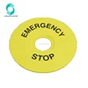 XB2-ER90 22mm Push Button Switch Panel Label Frame outer diameter 90mm Emergency Stop Switch Plastic Sign Warning Ring
