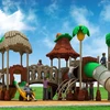 China new kids entertainment unit LLDPE outdoor playground centre for children toys