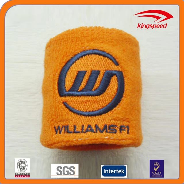 Cotton breathable knitting colored cool sweat band with customized logo