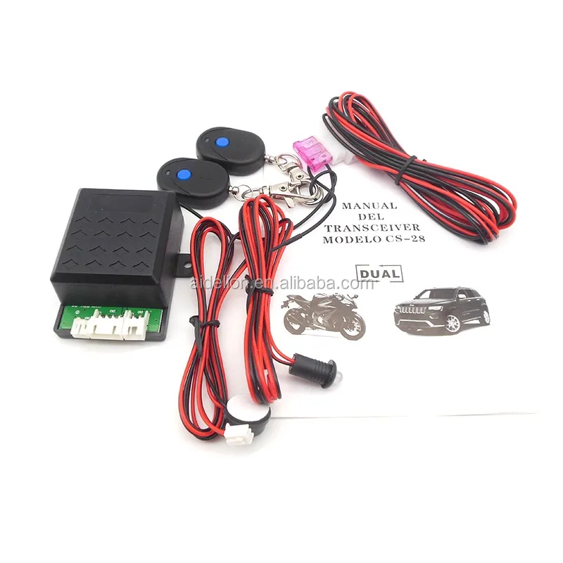 Car Alarm Car Engine Push Start Auto Car Immobilizer Lock Alarm System