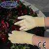 NMSAFETY 15Gpolyester liner Transparent nitrile for hand protection glove