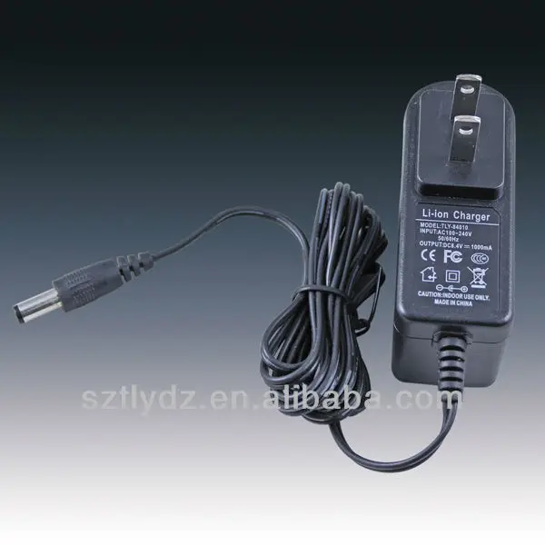 CE 8.4V 1A li-ion camera battery charger