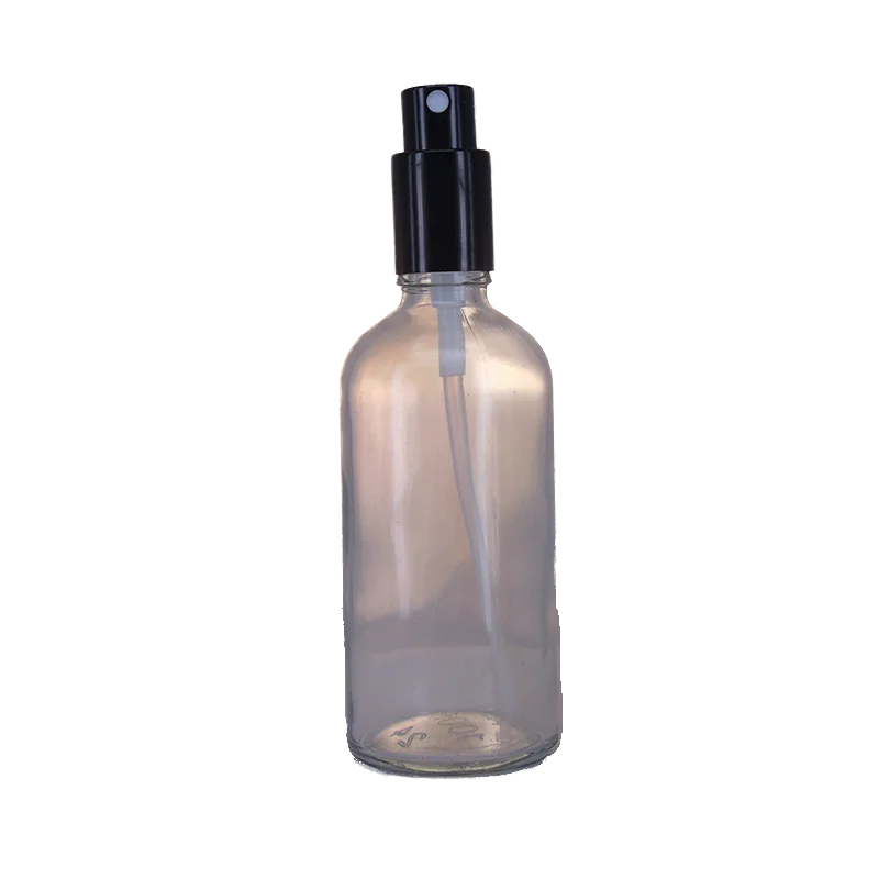 100ml 120ml Clear Perfume Glass Spray Bottle With Aluminum Spray - Buy ...