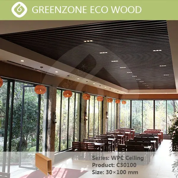 Restaurant Wpc Timber Tubes And Modern Design Indoor Decorative Ceiling Beams Buy Decorative Ceiling Beams Indoor Decorative Ceiling Beams Modern