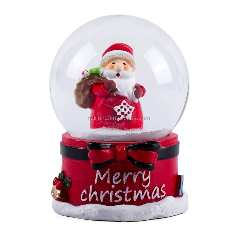 Custom Holiday Christmas Snow Globe Snow Ball - Buy Christmas Snow ...