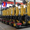 KQZ-200D gas and electricity linkage dive drill KQZ-200D small portable rotary diesel water well drilling rig