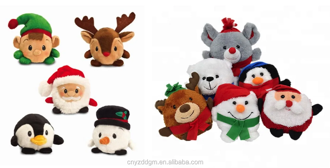 small christmas plush toys