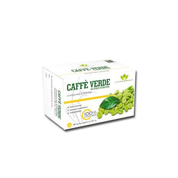 Hot Selling Health Care Capsules Green Coffee Verde Italian Spirit