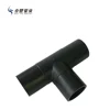 Long Sersive Life HDPE 45 Equal Reducer Tee for Water Supply