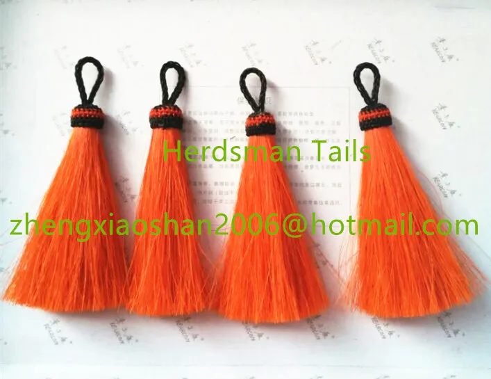 All Colors Of Long Loop Real Leather Tassels And Natural Horse Hair