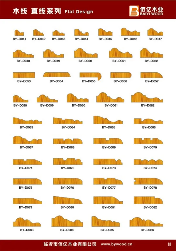 engineered crown wood shower door moulding