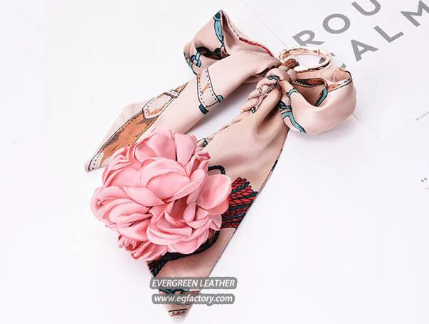 Fashion flower accessories gift key chain hot sale decoration for handbag from China FT070
