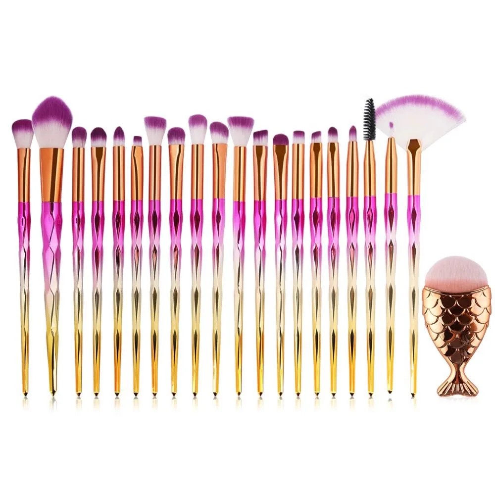 Long Handle Makeup Brush Kiss Beauty Cosmetic Brushes Buy Makeup