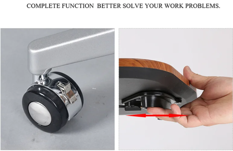 Pneumatic Single Leg Sit To Stand Desk Height Adjustable Workstation