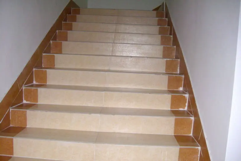 Impresión Original De La Pantalla Del Molde Escalón De La Escalera