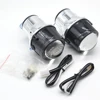 AOKEMU Universal 2.5 Inch Bi-Xenon Fog Light HID Projector Lens With H11 HID Xenon Bulb