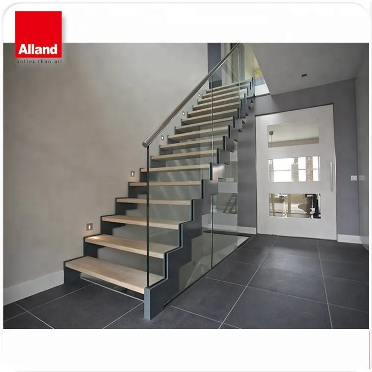 Modern Stair Railing Designs from Metal, Wood, Glass, Etc