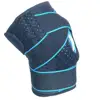 Non-slip compression orthopedic hinge knee brace with dial volleyball knee support knee guard with silicon pad for sports