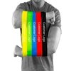 Best Selling Amazon TOP 10 Fitness Exercise Stretched Latex Loop Resistance Band with Carry bag