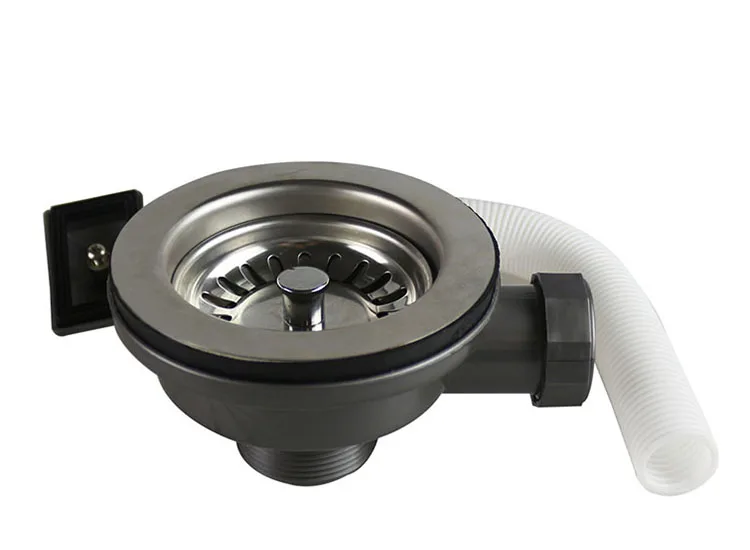 304 Stainless Steel Sink Strainer With Overflow For Kitchen Sink